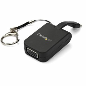 Adaptateur USB C vers VGA Startech CDP2VGAFC   Noir de Startech, Adaptateurs USB - Réf : S7734430, Prix : 13,83 €, Remise : %