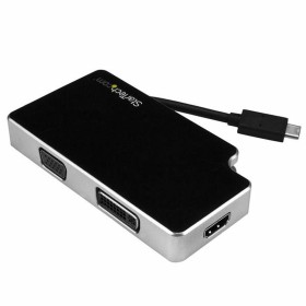 USB C to VGA/HDMI/DVI Adapter Startech CDPVGDVHDB   Silver by Startech, USB to VGA Adapters - Ref: S7734448, Price: 69,93 €, ...