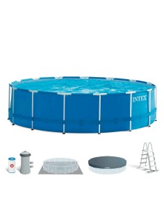 Piscina Desmontável Intex 28242 457 x 122 x 457 cm de Intex, Piscinas desmontáveis - Ref: S8901624, Precio: 360,35 €, Descuen...