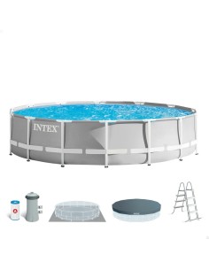 Piscina Desmontável Intex 457 x 107 x 457 cm de Intex, Piscinas desmontáveis - Ref: S8901638, Precio: 317,09 €, Descuento: %