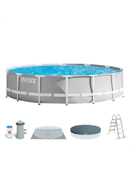 Detachable Pool Intex 457 x 107 x 457 cm | Tienda24 Tienda24.eu