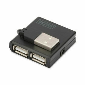 Hub USB Digitus DA-70217 Negro de Digitus, Hubs de red - Ref: S7736670, Precio: 7,18 €, Descuento: %