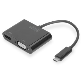 Adaptador USB C para VGA/HDMI Digitus DA-70858 de Digitus, Adaptador USB - Ref: S7736709, Preço: 27,62 €, Desconto: %