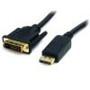 Cabo DisplayPort a DVI Startech DP2DVI2MM6 de Startech, Cabos DisplayPort - Ref: S7738650, Preço: 21,36 €, Desconto: %