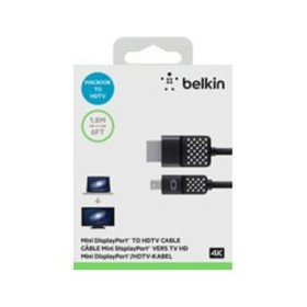 Adaptateur DisplayPort vers HDMI Belkin F2CD080BT06 Noir de Belkin, Adaptateurs DP-HDMI - Réf : S7740491, Prix : 32,83 €, Rem...