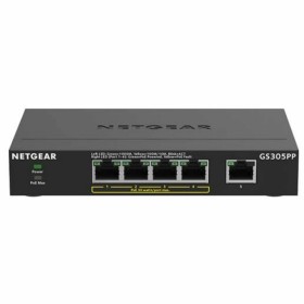 Switch Netgear GS305PP-100PES 10 Gbps by Netgear, Network switches - Ref: S7743627, Price: 126,87 €, Discount: %