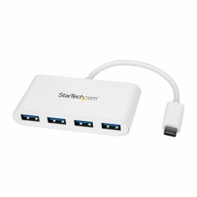 USB Hub Startech HB30C4ABW White by Startech, USB hubs - Ref: S7744100, Price: 41,81 €, Discount: %