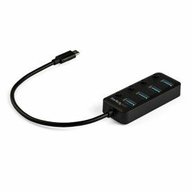 Hub USB Startech HB30C4AIB Noir de Startech, Hubs USB - Réf : S7744103, Prix : 40,24 €, Remise : %