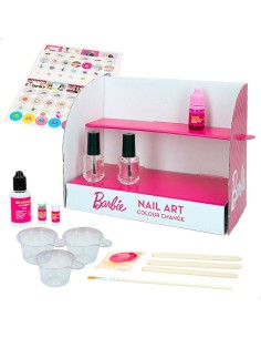 Kit per creare il trucco Barbie Studio Color Change Smalto per unghie 15 Pezzi da Barbie, Trucchi - Ref: S8902090, Precio: €2...