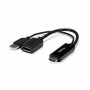 Adaptador DisplayPort a HDMI Startech HD2DP Negro de Startech, Cables HDMI - Ref: S7744157, Precio: 61,82 €, Descuento: %