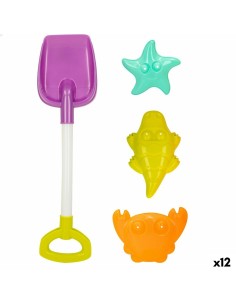 Beach Spades with Ball Aktive 20 x 40 cm (12 Units) | Tienda24 Tienda24.eu