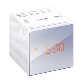 Radio-réveil Sony ICFC1W.CED LED Blanc de Sony, Radio portables - Réf : S7744907, Prix : 33,72 €, Remise : %