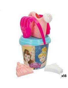 Set di giocattoli per il mare Princesses Disney Ø 18 cm (16 Unità) da Disney Princess, Giocattoli per sabbia e da spiaggia - ...