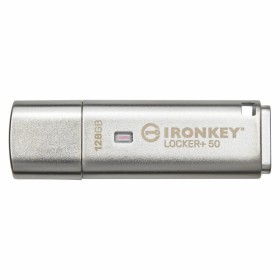 Clé USB Kingston IKLP50 Gris 128 GB de Kingston, Clés USB - Réf : S7745017, Prix : 95,20 €, Remise : %