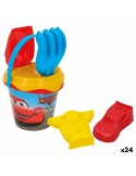 Conjunto de brinquedos de praia Cars Ø 14 cm (24 Unidades) | Tienda24 Tienda24.eu