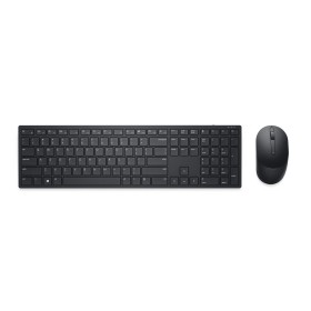 clavier et souris Dell KM5221WBKB-SPN Noir Espagnol Qwerty de Dell, Ensembles Clavier et Souris - Réf : S7748498, Prix : 58,4...