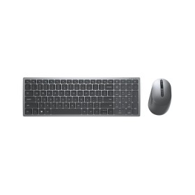 Tastatur mit Maus Dell KM7120W-GY-SPN Qwerty Spanisch von Dell, Tastatur-Maus-Sets - Ref: S7748501, Preis: 83,64 €, Rabatt: %