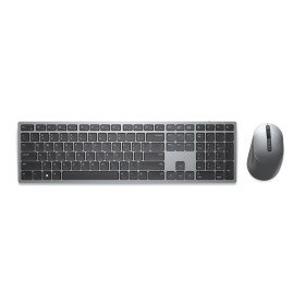 Tastiera e Mouse Dell KM7120W-GY-SPN Qwerty in Spagnolo | Tienda24 - Global Online Shop Tienda24.eu