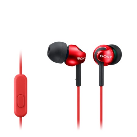 Auriculares Sony MDREX110APR.CE7 Vermelho de Sony, Auriculares e acessórios - Ref: S7749920, Preço: 14,52 €, Desconto: %