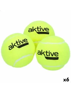 Balles de Padel Aktive 3 Pièces Jaune 6 Unités de Aktive, Balles - Ref: S8902276, Precio: €28.02, Descuento: %