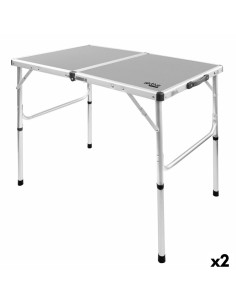 Mesa Plegable Aktive De acampada Bambú 80 x 67 x 60 cm | Tienda24 Tienda24.eu