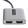 Adattatore DisplayPort con HDMI Startech MST14DP122HD Grigio 4K Nero Nero/Grigio di Startech, Adattatori DP-HDMI - Rif: S7751...