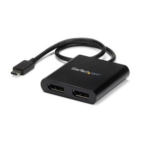 Adaptateur USB C vers DisplayPort Startech MSTCDP122DP Noir de Startech, Adaptateurs DVI-HDMI - Réf : S7751170, Prix : 67,32 ...