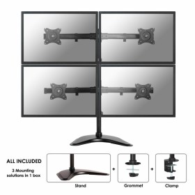 Screen Table Support Neomounts NM-D335D4BLACK 8 kg by Neomounts, TV tables and stands - Ref: S7752387, Price: 202,09 €, Disco...