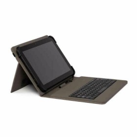 Capa para Tablet Logitech Cinzento Grafite AZERTY | Tienda24 - Global Online Shop Tienda24.eu