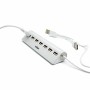 Hub USB Nilox NXHU7ALU2 Grigio | Tienda24 - Global Online Shop Tienda24.eu