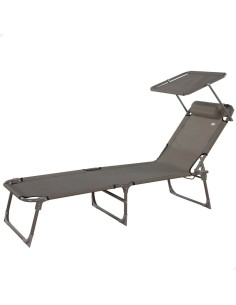 Chaise longue Allibert by KETER 8711245146294 Gris 187 x 58 x 29 cm | Tienda24 Tienda24.eu