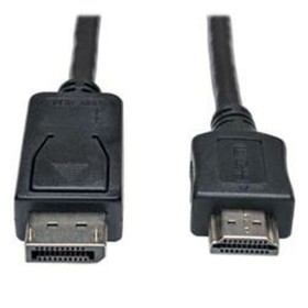 Adaptador DisplayPort a HDMI Eaton 90 cm Negro de Eaton, Cables DisplayPort - Ref: S7754331, Precio: 24,47 €, Descuento: %