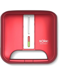 Piastra Grill Elettrica Solac SD5058 Rosso 750 W da Solac, Piastre tostapane - Ref: S0453349, Precio: 26,51 €, Descuento: %