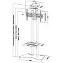 Suporte TV Neomounts PLASMA-M1700ES 55" 50 kg 35 kg de Neomounts, Mesas e suportes para TV - Ref: S7755514, Preço: 347,33 €, ...