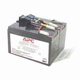 Battery for Uninterruptible Power Supply System UPS APC RBC48 12 V 240 V by APC, Replacement batteries for uninterrupted powe...