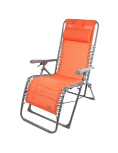 Chaise longue inclinable Aktive Orange 53 x 87 x 78 cm (4 Unités) | Tienda24 Tienda24.eu