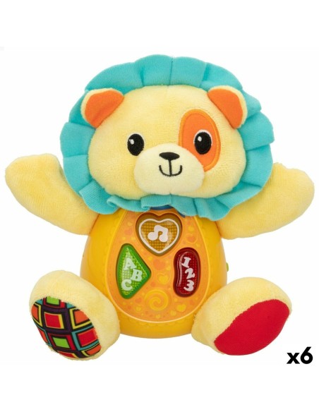 Fluffy toy Winfun animals ES 16 x 17,5 x 9,5 cm (6 Units) | Tienda24 Tienda24.eu