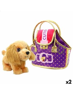 Jouet Peluche Funville Cutekins Sac Chien 25 x 20 x 13 cm (2 Unités) de Funville, Animaux et personnages - Ref: S8902528, Pre...