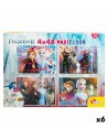 Child's Puzzle Frozen Double-sided 4-in-1 48 Pieces 35 x 1,5 x 25 cm (6 Units) | Tienda24 Tienda24.eu