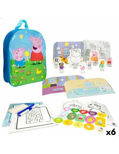 Educational Game Peppa Pig 23 x 31 x 9 cm (6 Units) | Tienda24 Tienda24.eu