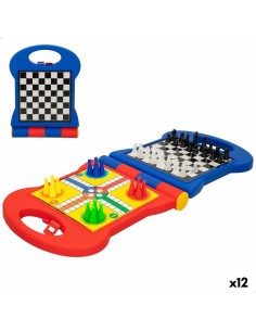 Gioco da Tavolo Colorbaby Scacchi 24 x 3 x 17 cm (12 Unità) (105 Pezzi) da Colorbaby, Giochi a gettoni - Ref: S8902594, Preci...