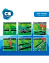 Geschicklichkeitsspiel Colorbaby Football 6 Stück | Tienda24 Tienda24.eu