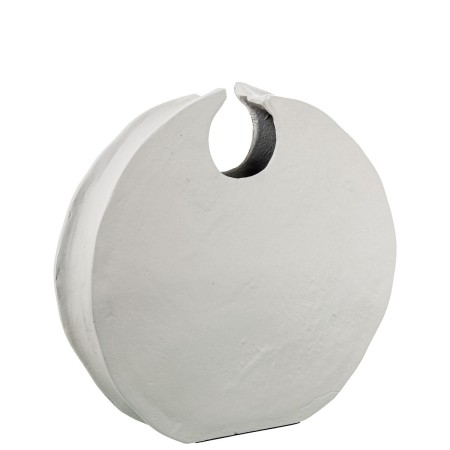 Vase Alexandra House Living White Aluminium by Alexandra House Living, Vases - Ref: D1627116, Price: 96,78 €, Discount: %