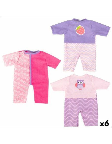 Ropa para muñecas Colorbaby 3 Piezas 6 Unidades | Tienda24 Tienda24.eu