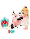 Poupée Colorbaby Bella 16 cm Moto 7 x 16 x 4 cm (6 Unités) | Tienda24 Tienda24.eu