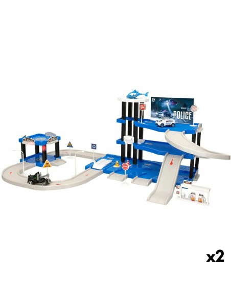 Garage Parking avec Véhicules Speed & Go 78 x 26,5 x 42,5 cm (2 Unités) | Tienda24 Tienda24.eu