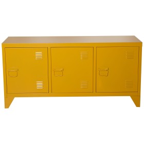 Mesa de TV Alexandra House Living Amarelo 120 x 58 x 40 cm de Alexandra House Living, Mesas e suportes para TV - Ref: D163326...