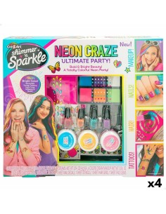 Conjunto de Beleza Cra-Z-Art 1 x 8,5 x 1 cm Infantil Tatuagens Unhas 4 Unidades | Tienda24 Tienda24.eu