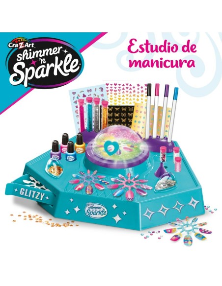 Set dei Manicure Cra-Z-Art Shimmer 'n Sparkle 36 x 11 x 27 cm 4 Unità Per bambini da Cra-Z-Art, Beauty Case - Ref: S8902710, ...