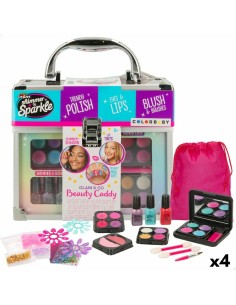 Conjunto de Maquilhagem Infantil Cra-Z-Art Shimmer 'n Sparkle Glam & Go 19 x 16 x 8 cm 4 Unidades de Cra-Z-Art, Estojos de ma...